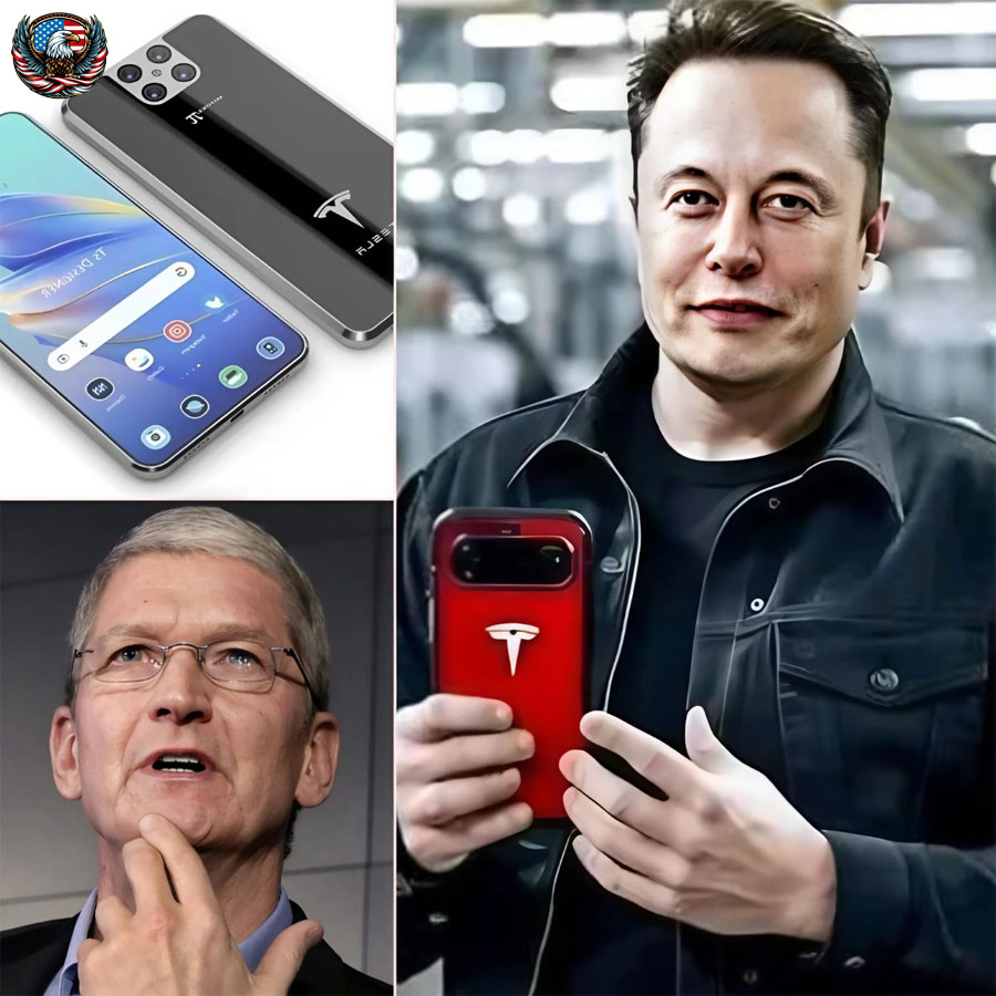 Elon Musk Stuns the Tech World by Declaring Tesla Pi Phone “Apple Is Not My Competitor Now,” Prompting an Immediate Response From Tim Cook