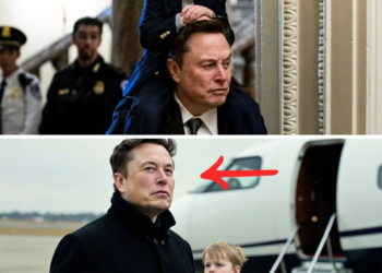 Elon Musk’s night in L.A. took a shocking twist when his ex walked in — with three boys who could have been his doubles