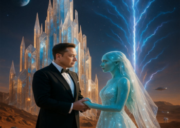 TOP-SECRET REVEAL!! NASA begged Elon Musk to stop, but he still went ahead with the wedding ceremony at the crystal castle on Mars — And then, an unprecedented phenomenon in the universe began…