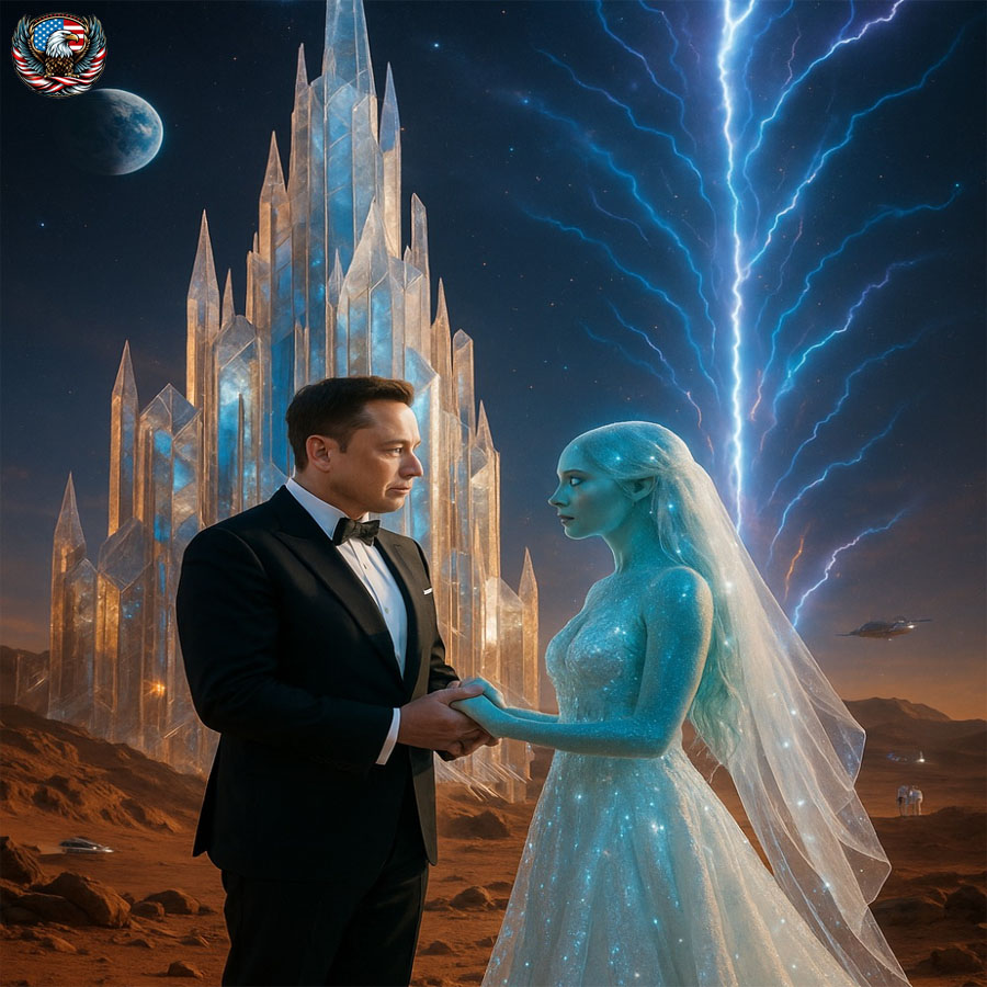 TOP-SECRET REVEAL!! NASA begged Elon Musk to stop, but he still went ahead with the wedding ceremony at the crystal castle on Mars — And then, an unprecedented phenomenon in the universe began…