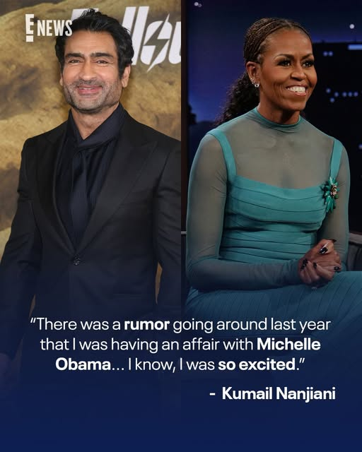 Kumail Nanjiani Reacts to Michelle Obama Affair Rumors