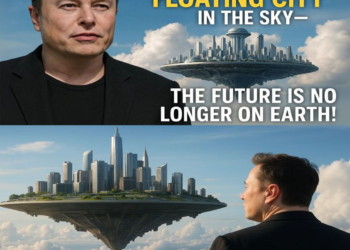 ALL OF HUMANITY IS STUNNED: Elon Musk officially revealed his plan to build a giant flying city in the sky – Using solar energy and Tesla technology to feed thousands of people, opening a new era: living without touching the ground!