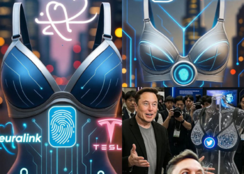 TECHNOLOGY SHOCK! Elon Musk launches “Smart Biometric Bra” — Unlocked with just one fingerprint!