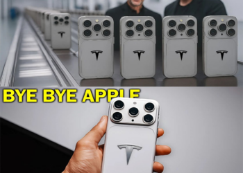 Elon Musk Reveals the $789 Tesla Pi Phone Production Line at Giga Texas! For the first time, cameras captured how Tesla’s futuristic smartphone is built sleek design, Starlink-ready tech, and a mysterious new chip. But one hidden upgrade has fans buzzing nonstop…