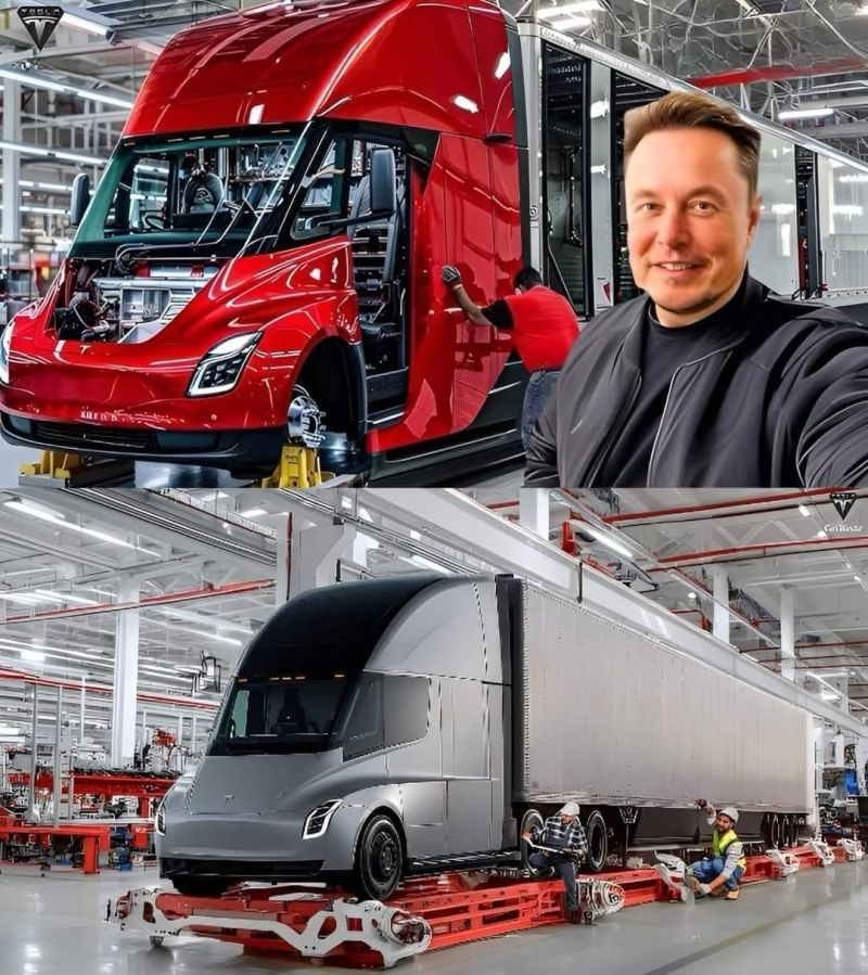 Elon Musk stunned the world: Tesla Semi officially entered mass production, unprecedented low price – saving up to 200,000 USD in just 3 years, threatening to “wipe out” diesel trucks!