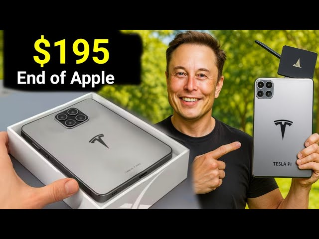 Tesla Pi Tablet Launches at $195 – Apple is in Trouble! New Tesla Pi Tablet