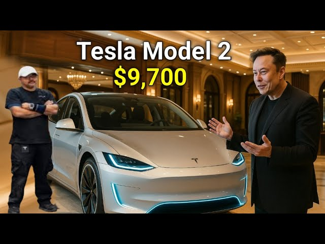 Elon Musk’s $9,700 Tesla Model 2: 2026’s Most Disruptive Car Yet! New Tesla Car, model 2