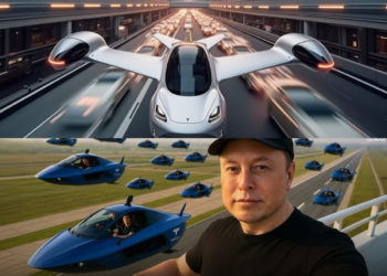  Elon Musk just unveiled the fully functional Tesla Flying Car! 