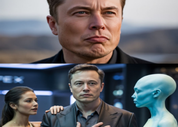 ELON MUSK IN A BIZARRE LOVE TRIANGLE? Rumors Swirl of the Billionaire Caught Between a Hollywood Starlet and a Mysterious ‘Alien Woman’—Fans Question if It’s Scandal or Something Far Darker