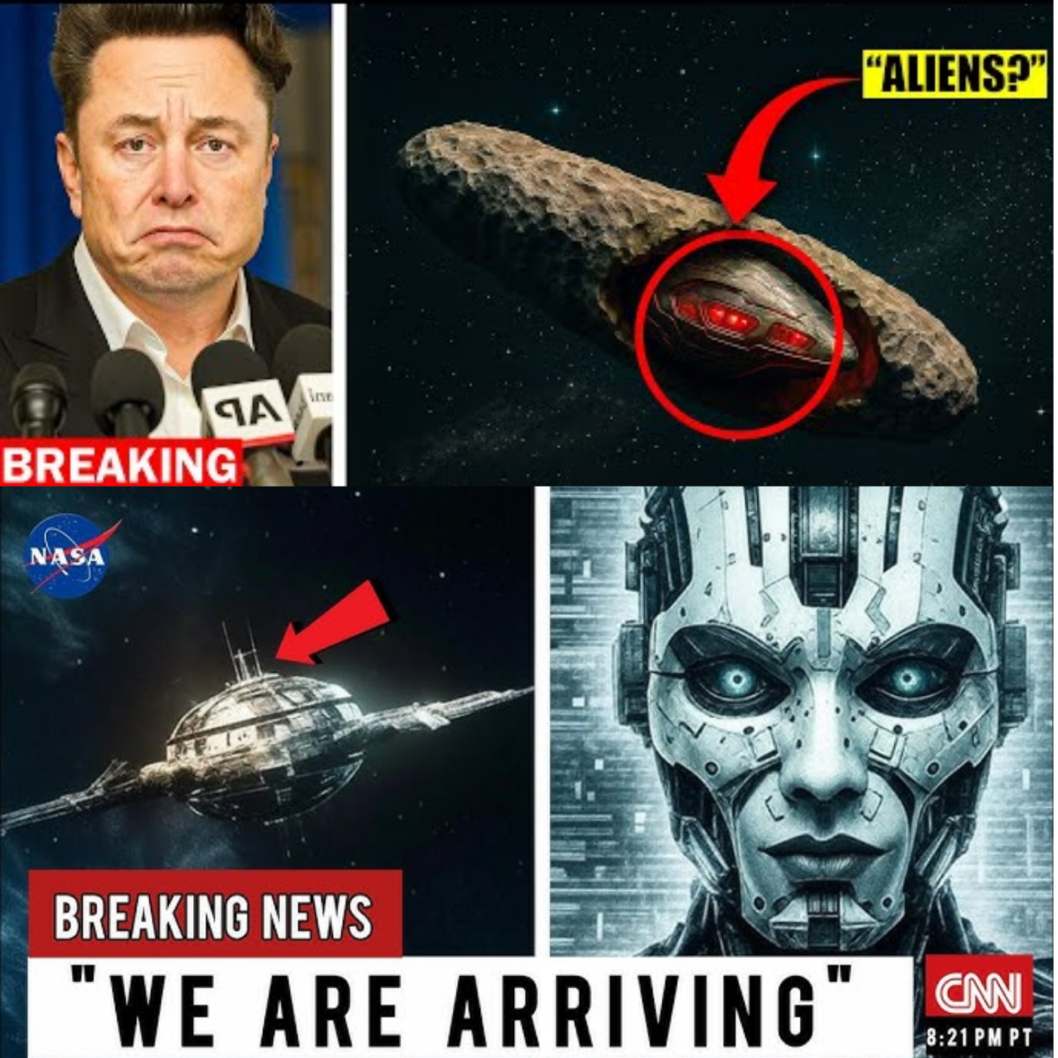 Elon Musk’s Painful Confession: “3I/ATLAS Is Not Humanity’s Salvation… It’s an Alien Spacecraft I Accidentally Summoned from a Dead Galaxy.” He Warns: “We Either Run or Destroy It Before It Reaches Earth!” Meanwhile, the James Webb Telescope Just Revealed a Terrifying Ancient Structure That Defies Everything We Thought We Knew. What the Hell Is Happening?!