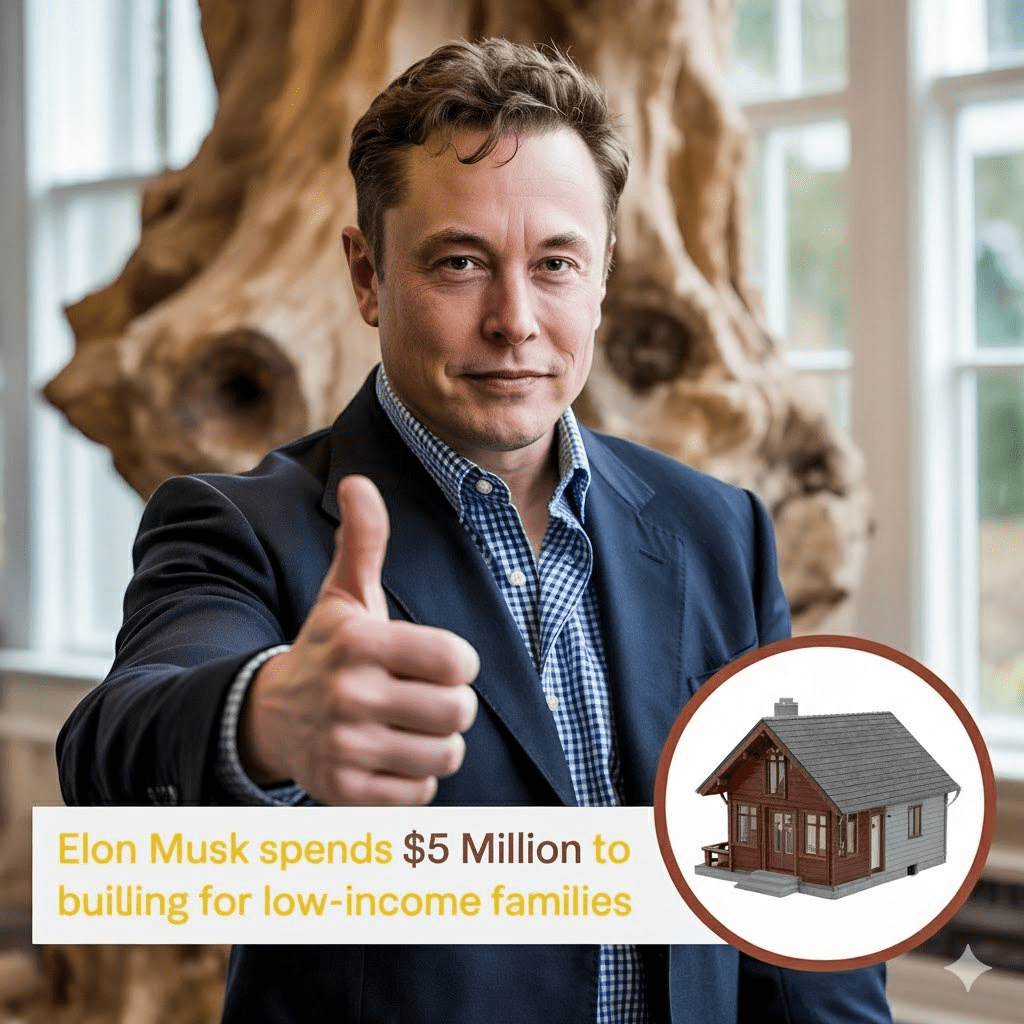 Elon Musk’s $5 Million Move Has Everyone Talking — A Game-Changer for Struggling Families