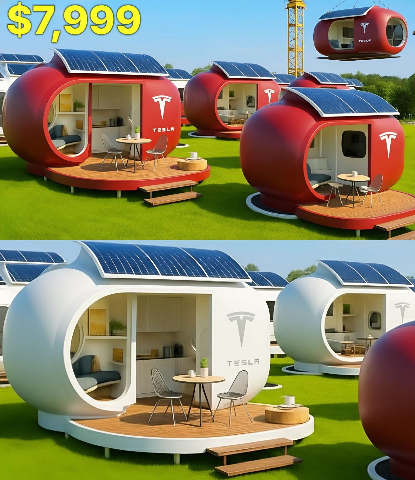 BREAKING: ELON MUSK UNBOXES FIRST $7,999 TESLA TINY HOUSE — FREE LAND, ZERO TAXES, AND A CRAZY INTERIOR REVEAL!