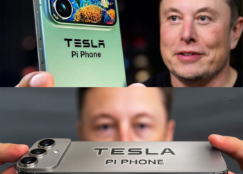“Elon Musk Declares War on Apple!” – Tesla Unveils $789 Pi Phone, Ready to End the iPhone Era with Starlink and Solar Power