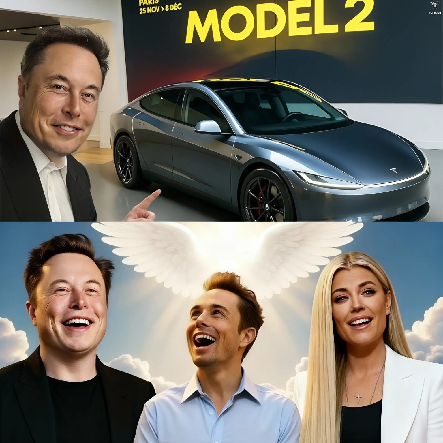 BREAKING NEWS: Right now, the Tesla boss has announced that he will give a new Tesla $9,999 Model 2 to Charlie Kirk’s wife – Erika on her birthday in memory of Charlie. Moreover, he also revealed that there will be a special gift for both of them, which is…