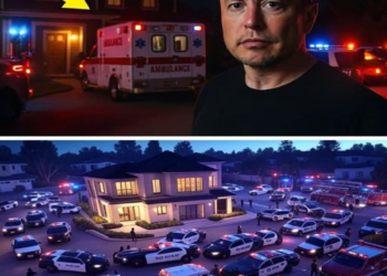 Elon Musk’s Home Surrounded: Police Cars, Fire Trucks, and Ambulances Converge in Mystery Incident